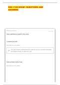 NSG 3100 Exam 1 questions  with full answers