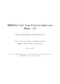 NURS4516 FINAL EXAM PRACTICE QUESTIONS &lpar;WEEKS 1-6&rpar; QUESTIONS AND ANSWERS WITH PASSED SOLUTION&period;
