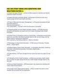 HSC 300 STUDY GUIDE 2026 QUESTIONS AND SOLUTIONS RATED