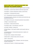 COSTCO FOOD SAFETY UPDATED EXAM SCRIPT 2026 QUESTIONS AND ANSWERS GRADED
