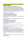 MGMT 311 FINAL EXAM 2026 ACTUAL QUESTIONS AND ANSWERS GRADED