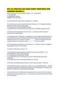 BIO 242 UPDATED 2026 EXAM SCRIPT QUESTIONS AND ANSWERS GRADED 