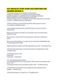 HCV SPECIALIST STUDY GUIDE 2026 QUESTIONS AND ANSWERS GRADED 