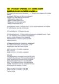HCV SPECIALIST UPDATED 2026 EXAMS SCRIPT QUESTIONS AND ANSWERS GRADED