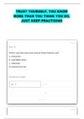 PTCE REVIEW QUESTIONS WITH CORRECT ANSWERS