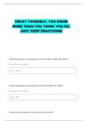 PTCE CHAPTER 5 QUESTIONS WITH CORRECT ANSWERS