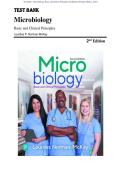 Test Bank - Microbiology&colon; Basic and Clinical Principles 2nd Edition &lpar;Norman-McKay&comma; 2023&rpar;&comma; All Chapter 1-21&vert; Complete Best Exam Practice Guide&sol; Newest Edition