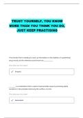 PTCE EXAM 3 QUESTIONS WITH CORRECT ANSWERS