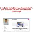 i-Human Week 7&colon; 57 y&sol;o Male High Blood Pressure &ndash; Full Case Solution