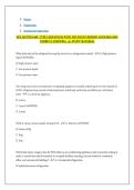 EPA SECTION 608 - TYPE 2 QUESTIONS WITH DETAILED VERIFIED ANSWERS &lpar;100&percnt; CORRECT ANSWERS&rpar; - A&plus; STUDY MATERIAL