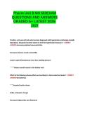 MN553 ADVANCED PHARMACOLOGY AND PHARMACOTHERAPEUTICS - Chapter 1-J Chapter 3-J Chapter 4 EXAM LATEST QUESTIONS AND VERIFIED CORRECT ANSWERS GRADED A-M 100-1 GUARANTEED PASS&period;