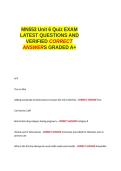 MN553 Unit 6 Quiz EXAM LATEST QUESTIONS AND VERIFIED CORRECT ANSWERS GRADED A&plus; 100- GUARANTEED PASS&period;