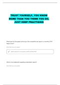 CHIA EXAM PREVIEW QUESTIONS WITH CORRECT ANSWERS