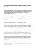 Event Exam 1 Study Sheets 2026 &ndash; Comprehensive Notes and Practice Material