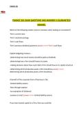 Finance 301 Exam Questions and Answers &ndash; &percnt; Guaranteed Success 2026&sol;2027 &ndash; Complete Study Guide