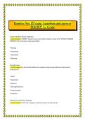 Hondros NUR 155 Exam 1 Questions and Answers 2026&sol;2027 &vert; Comprehensive Practice Exam Study Guide&vert;Fundamentals of Nursing &ndash; Exam 1 &lpar;Hondros NUR 155&comma; 2026&sol;2027 A&plus; Edition&rpar; Quiz Bundles