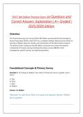 TNCC 8th Edition Practice Exam 200 Questions and Correct Answers &comma;Explanation &vert; A&plus; Graded &vert; 2025&sol;2026 Edition&period;