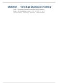 Volledige Samenvatting Methoden & Statistiek III &lpar;Weken 1&ndash;8 &vert; SPSS &vert; ANOVA&comma; Regressie&comma; MANOVA&rpar;