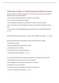 SCM 421 Exam 1 Chapters 1-6 &vert; UPDATED Questions with 100&percnt; Correct Answers