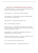 SCM 421 Exam 1 UTK &vert; UPDATED Questions with 100&percnt; Correct Answers