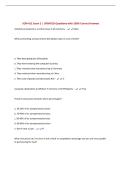 SCM 421 Exam 2 &vert; UPDATED Questions with 100&percnt; Correct Answers