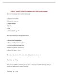 SCM 421 Exam 2 &vert; UPDATED Questions with 100&percnt; Correct Answers