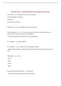 SCM 421 Exam 1 &vert; UPDATED Questions with 100&percnt; Correct Answers