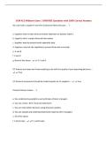 BUNDLE FOR SCM 421 EXAMS &vert; ALL Questions UPDATED with 100&percnt; Correct Answers &vert; Complete and Accurate