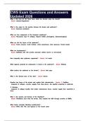 CWS Exam Questions and Answers Updated 2026