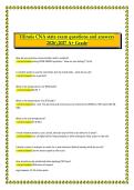 Illinois CNA State Exam Practice Questions and Answers 2026&sol;2027 &ndash; Comprehensive Certification Study Guide &lpar;A&plus; Grade Preparation Material&rpar;