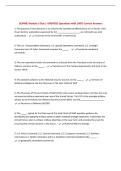 SEJPME Module 3 Test &vert; UPDATED Questions with 100&percnt; Correct Answers