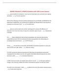 SEJPME II Module 8 &vert; UPDATED Questions with 100&percnt; Correct Answers