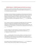 BUNDLE FOR SEJPME EXAMS &vert; ALL Questions UPDATED with 100&percnt; Correct Answers &vert; Complete and Accurate