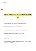 FIN 301 Exam Questions and Answers &ndash; A&plus; Graded Solutions 2026&sol;2027 &ndash; Complete Study Material