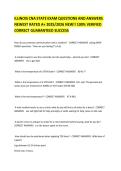 ILLINOIS CNA STATE EXAM QUESTIONS AND ANSWERS NEWEST RATED A&plus; 2025&sol;2026 NEW&excl;&excl; 100&percnt; VERIFIED CORRECT GUARANTEED SUCCESS