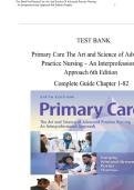 TEST BANK Primary Care The Art and Science of Advanced Practice Nursing &ndash; An Interprofessional Approach 6th Edition by Debera J&period; Dunphy&vert; Chapter 1-82
