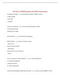 SFST Exam &vert; UPDATED Questions with 100&percnt; Correct Answers