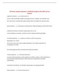 SLP Praxis&colon; Genetic Syndromes &vert; UPDATED Questions with 100&percnt; Correct Answers
