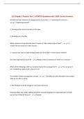 SLS Chapter 2 Practice Test &vert; UPDATED Questions with 100&percnt; Correct Answers