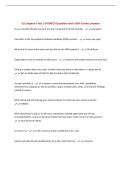 SLS chapter 6 Test &vert; UPDATED Questions with 100&percnt; Correct Answers