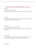 SLS Deal Study Guide &vert; UPDATED Questions with 100&percnt; Correct Answers