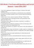 CSFA Week 1 Test Exam 2026&sol;2027 &ndash; Questions and Correct Answers Latest Study Material
