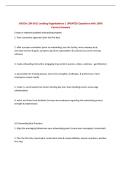 SNCOA LDR-301S Leading Organizations &vert; UPDATED Questions with 100&percnt; Correct Answers