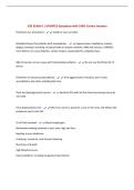 SOE EXAM 6 &vert; UPDATED Questions with 100&percnt; Correct Answers