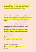 OHIO LEAD RISK ASSESSOR STATE NEWEST ACTUAL  EXAM WITH COMPLETE QUESTIONS WITH CORRECT  ANSWERS&sol;&sol; VERIFIED&sol;&sol;GRADED A&plus;&sol;&sol; 2026