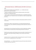 SOE Paramedic Final Exam &vert; UPDATED Questions with 100&percnt; Correct Answers