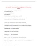 SOE Paramedic - Exam 1 &lpar;A&P&rpar; &vert; UPDATED Questions with 100&percnt; Correct Answers