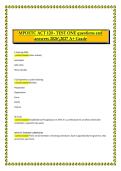 MPOETC ACT 120 &ndash; Test One &vert; Questions and Answers &vert; 2026&sol;2027 &vert; A&plus; Grade &lpar;Exam Preparation Material&rpar;