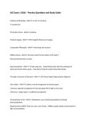 LEC Exam 1 2026 &ndash; Practice Questions and Study Guide
