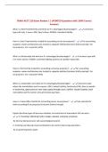 TAMU ACCT 229 Exam Review 1 &vert; UPDATED Questions with 100&percnt; Correct Answers